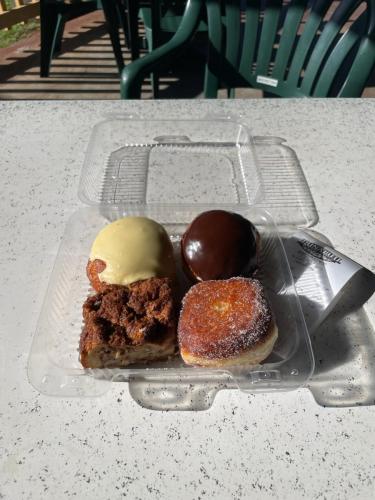 Frühstück zum (wieder) Niederlegen.