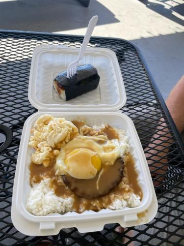 Spam Musubi & Moco Loco.