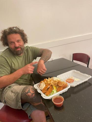 Ist die Sonne weg ist, essen wir zwei Dreck :P