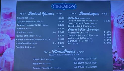 Cinnabon.