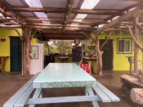 Kaffeetscherl in der Piratenküche.