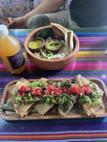 Krautadillas & Pita Curry. 