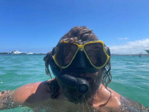 Agent Matthias in vollem Einsatz.