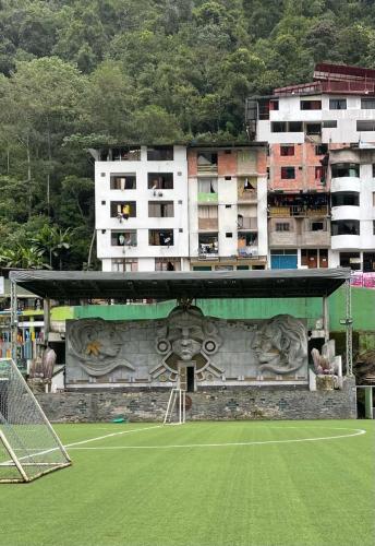 Fußballplätze sind natürlich ein Muss. 
