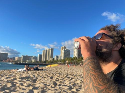 Zurück in Honolulu.