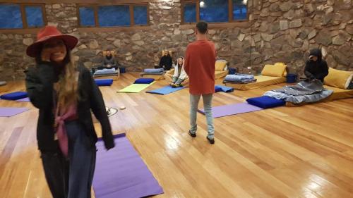 Meditation mit Liliana.