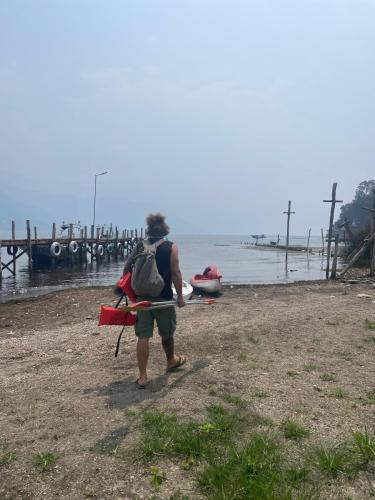 "Heite geh ma Kajak foahrn!"