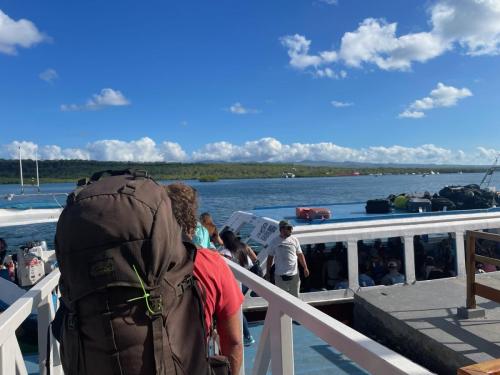 Erster Insel-Hop gleich nach Ankunft.